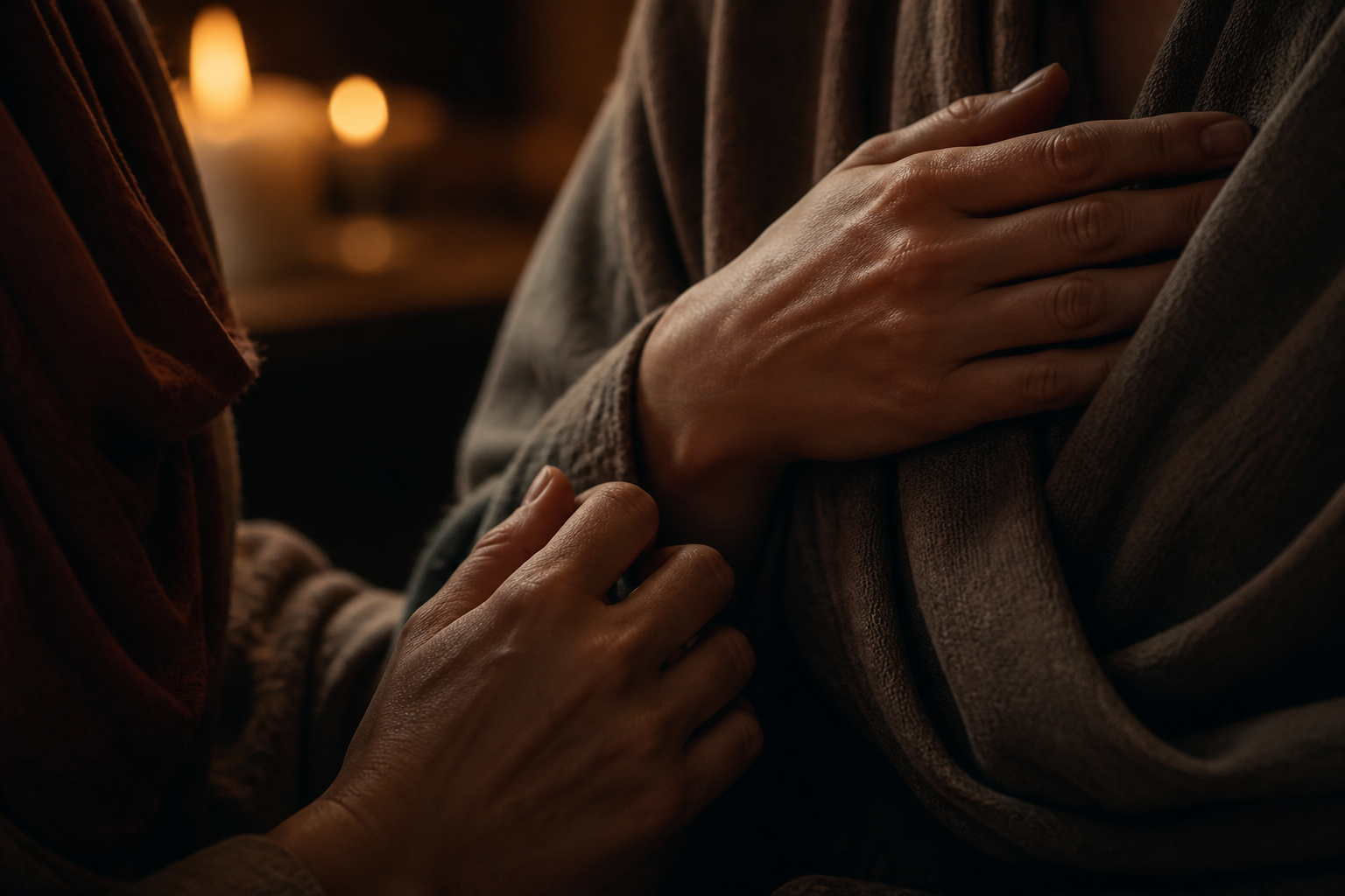 Warm candlelight and a steady hand
